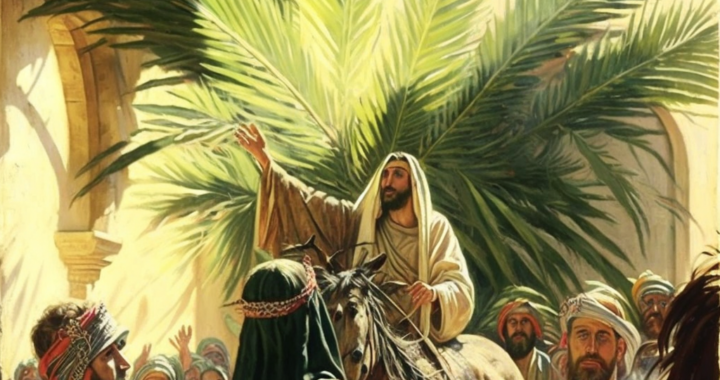 This Sunday, we celebrate Palm Sunday of the Lord's Passion and the beginning of Holy Week.